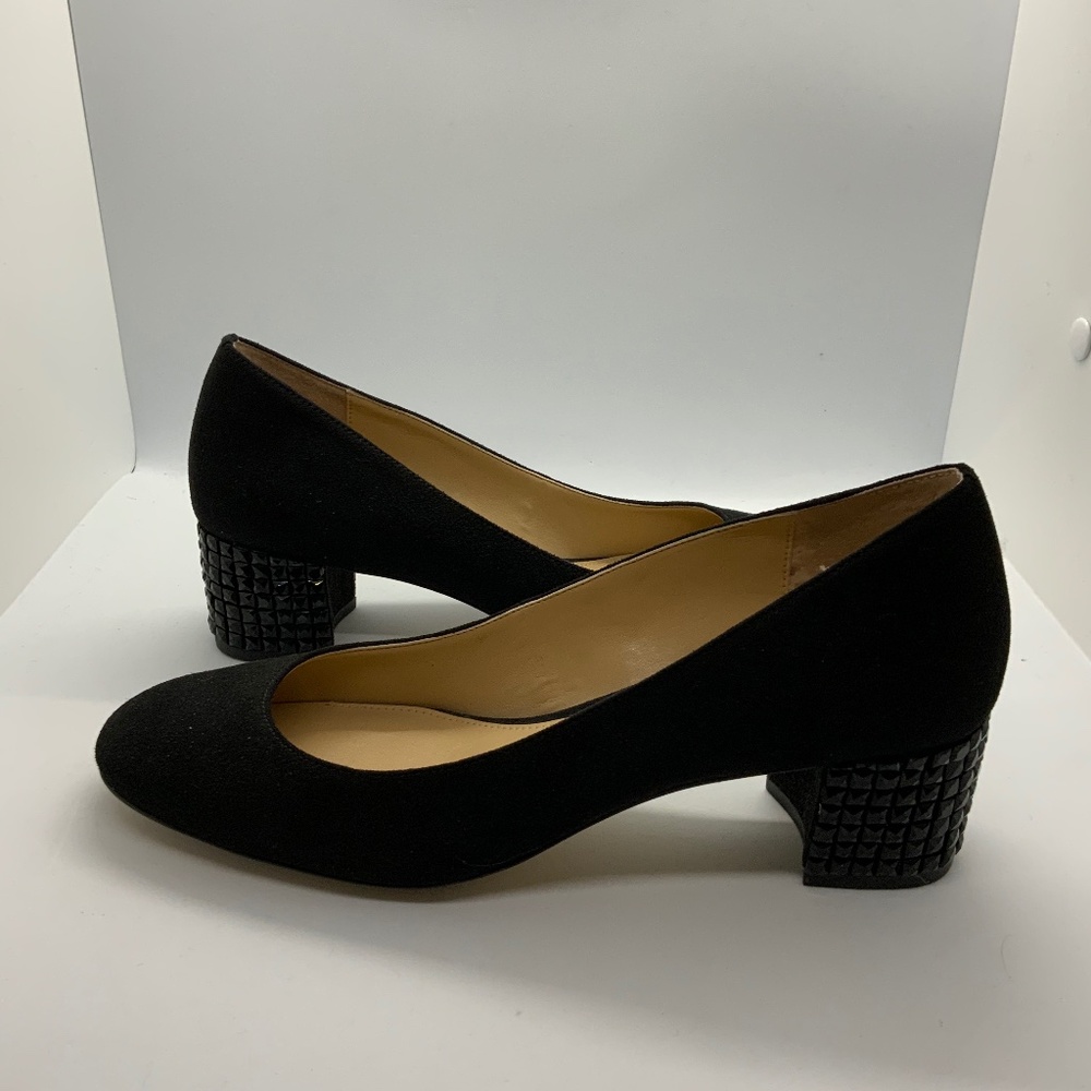 Michael Michael Kors Arabella Black Suede Pump - Picture 3 of 6